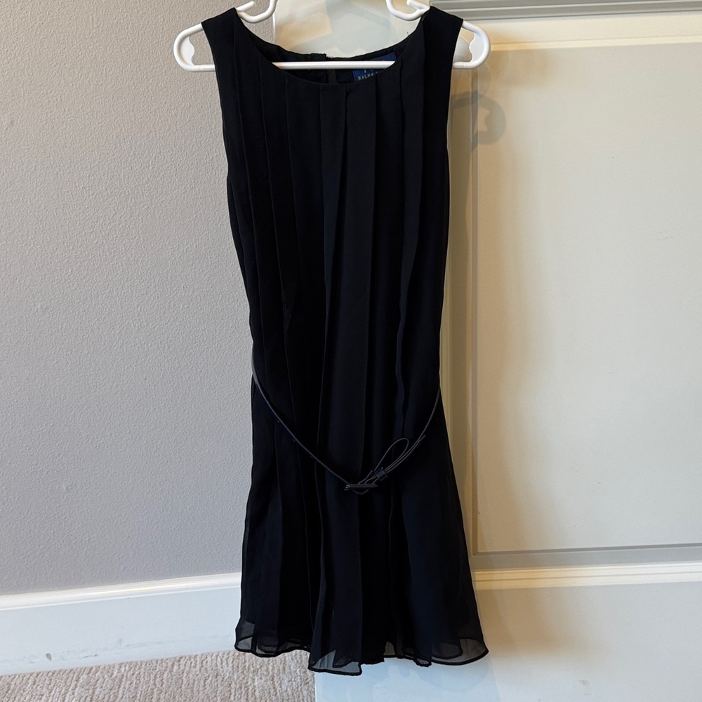 Polo Ralph Lauren Black Mini Dress